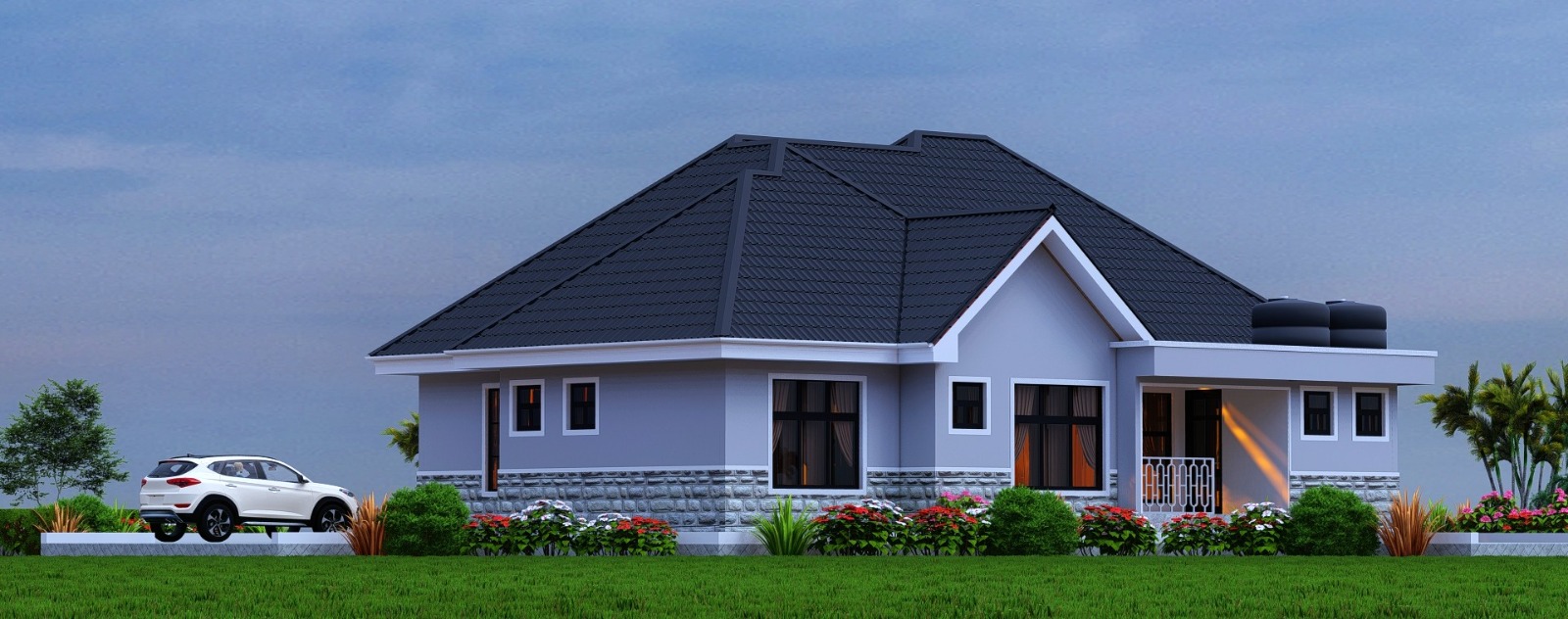 Modern and Elegant single-storey Bungalow in Nairobi, Kenya., project detail 4 of 6