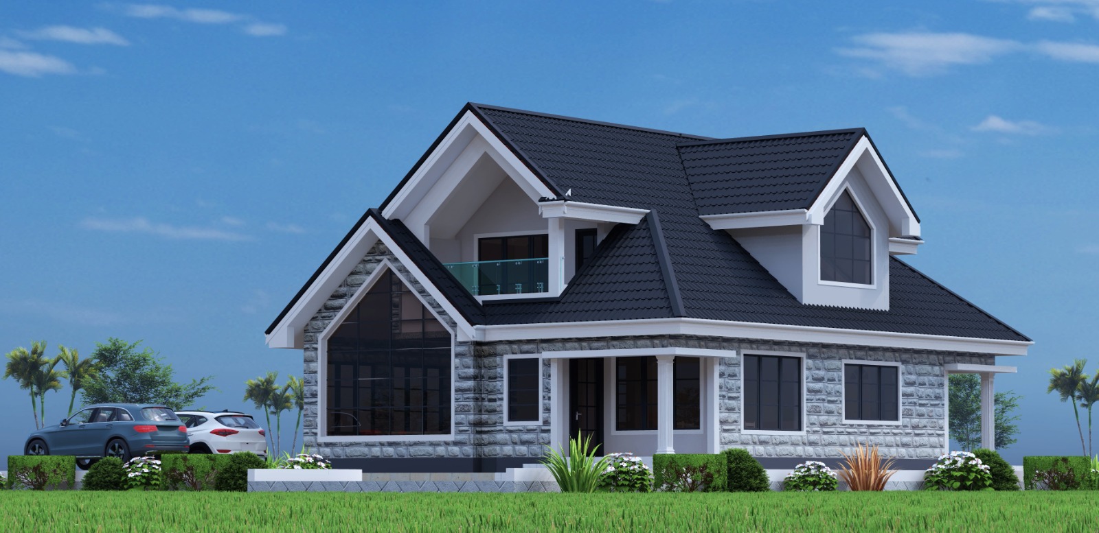 Stylish Modern Maisonette in Nairobi, Kenya., maisonettes project by E Plans Consultants