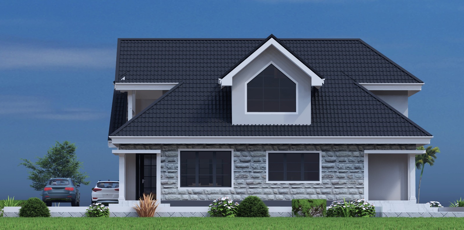 Stylish Modern Maisonette in Nairobi, Kenya., project detail 1 of 3