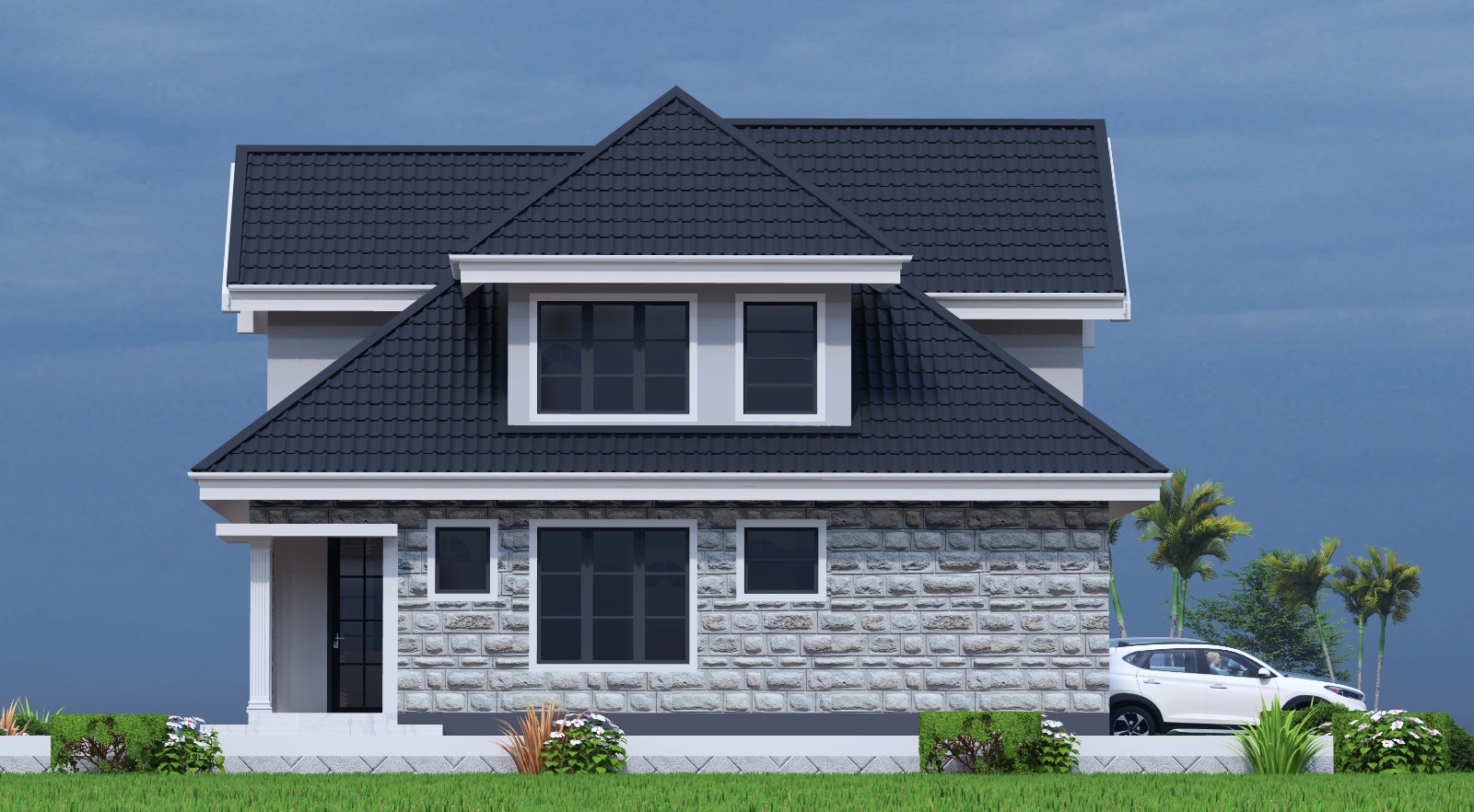 Stylish Modern Maisonette in Nairobi, Kenya., project detail 2 of 3