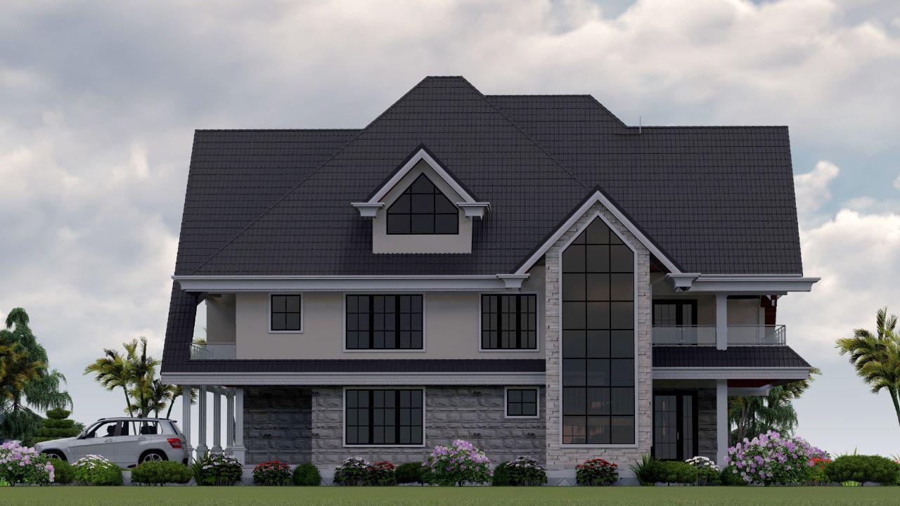 Grand luxury multi-storey Maisonette in Eldoret, Kenya., maisonettes project by E Plans Consultants