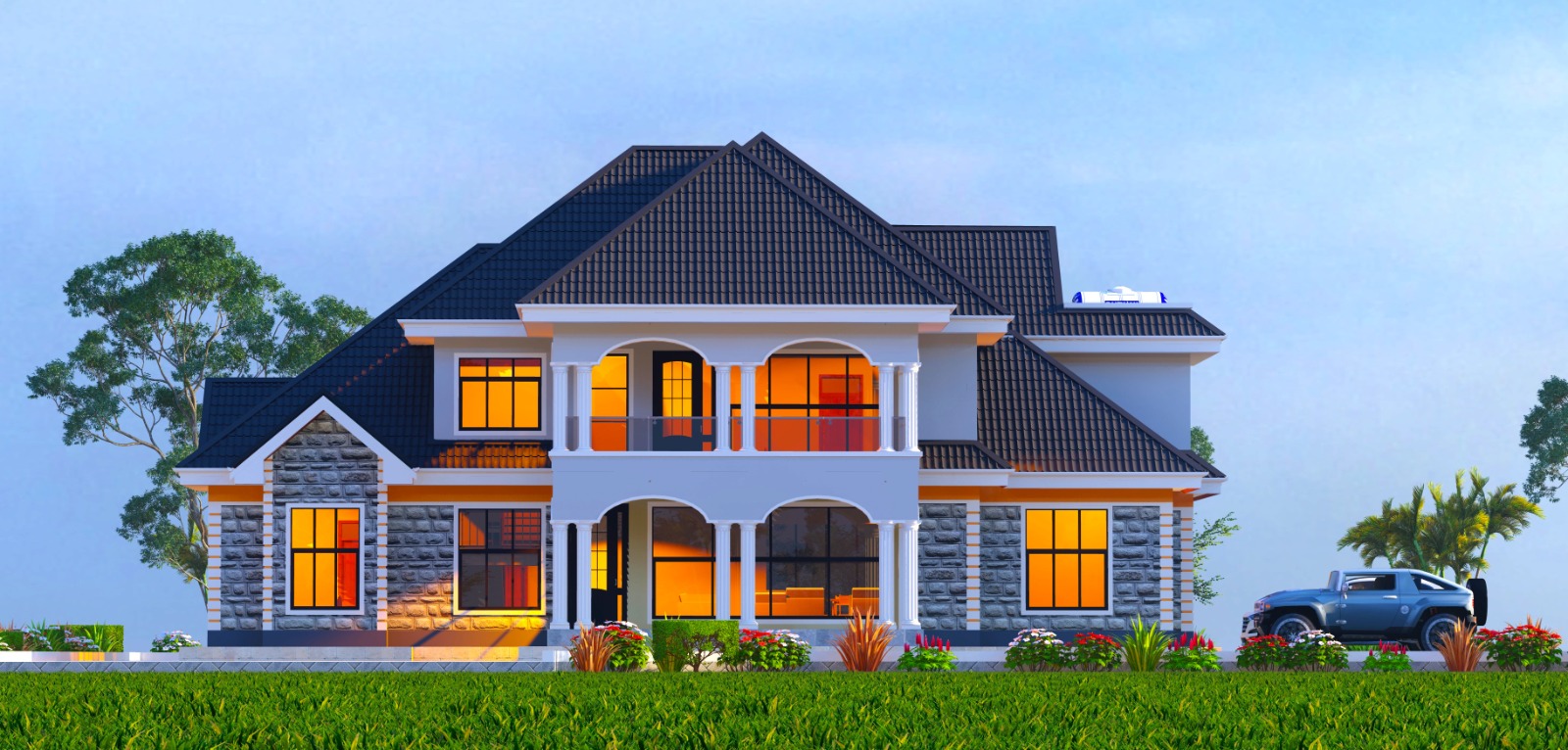 Luxurious two-storey Maisonette in Eldoret, Kenya., project detail 1 of 2