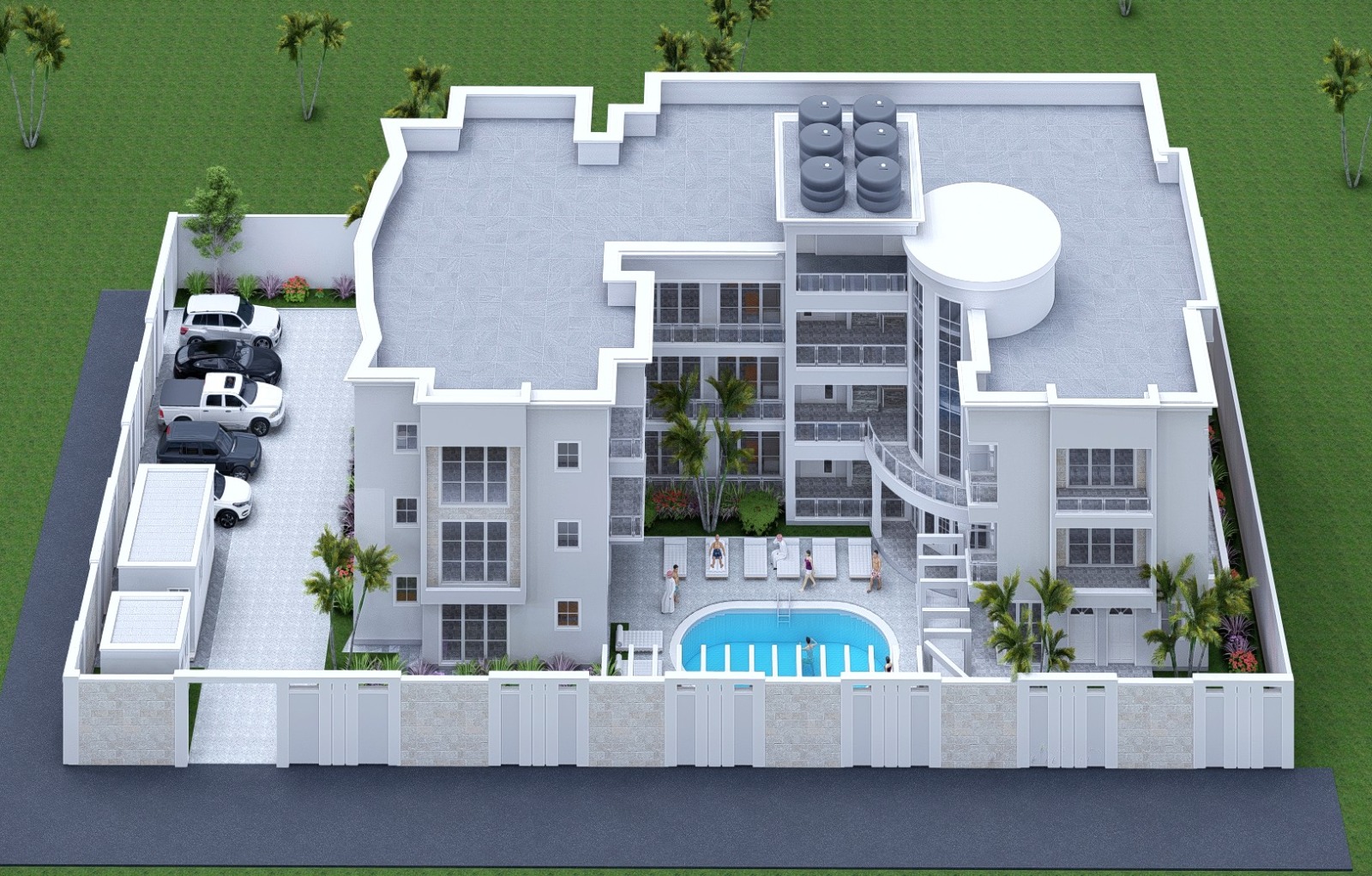Multi-storey Residential Complex in Nairobi, Kenya., project detail 1 of 2