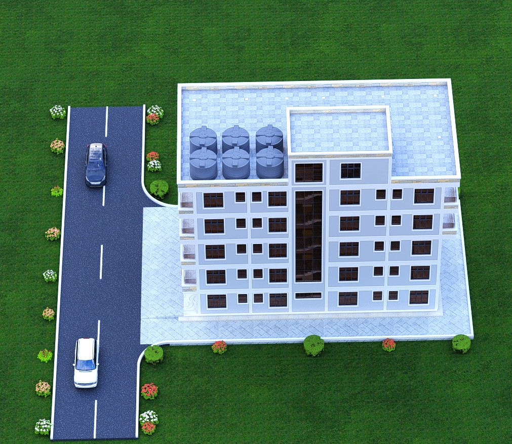 Modern multi-storey mixed-use development in Nairobi, Kenya., project detail 2 of 2